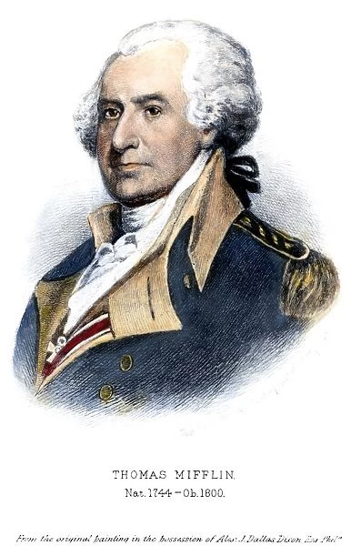 THOMAS MIFFLIN (1744-1800). American soldier and statesman