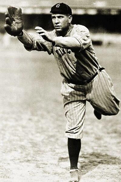TRIS SPEAKER (1888-1958). American baseball player. Photographed 1916-26 as a member of the Cleveland Indians