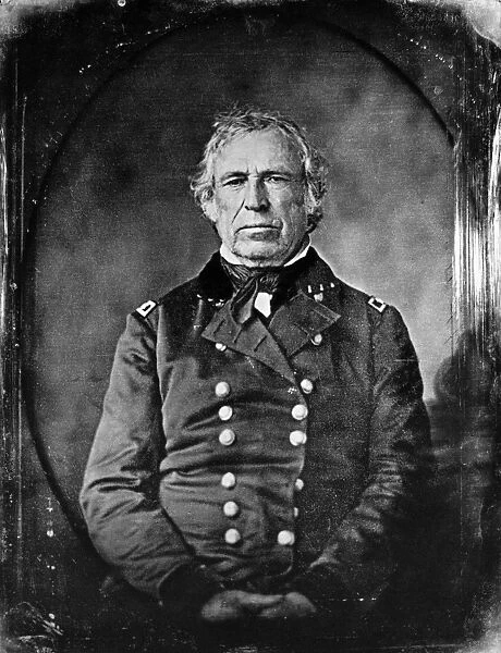 Twelfth President of the United States. Daguerreotype, c1848, by Southworth & Hawes