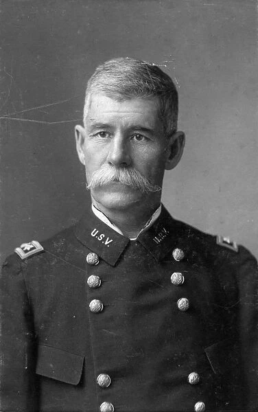 U. S. GENERAL, c1900. A general with the United States Volunteers. Photograph, c1900