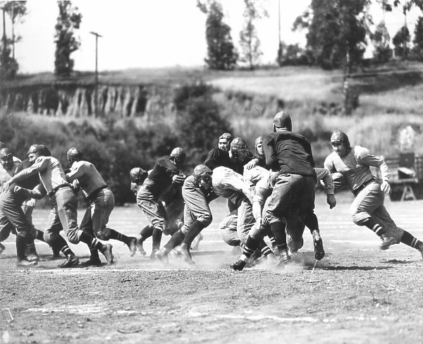 Unidentified American football team, c. 1920