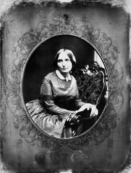Unidentified woman photographed, c1850, by Southworth & Hawes, Boston, Massachusetts