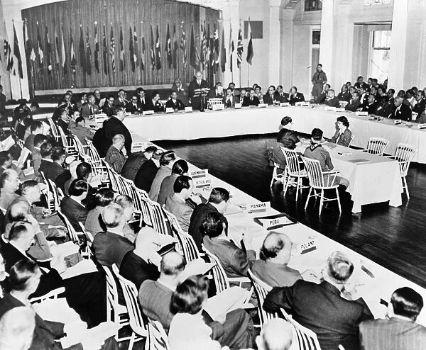 UNITED NATIONS, 1944. The United Nations Monetary and Financial Conference at Mount