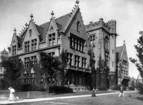 UNIVERSITY OF CHICAGO, c1907. Ryerson Laboratory, of the University of Chicago, Illinois
