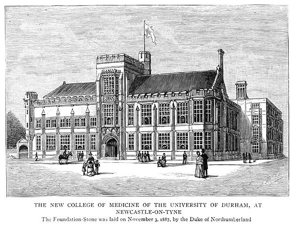 UNIVERSITY OF DURHAM, 1887. The College of Medicine of the University of Durham