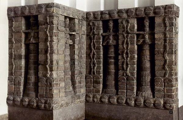 Uruk: Innin Temple Facade. Tile, C1413 B. C