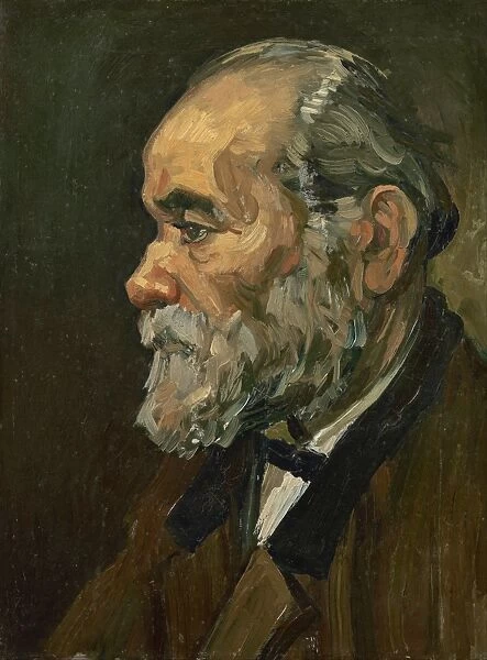 VAN GOGH: OLD MAN, 1885. Portrait of an Old Man. Oil on canvas, Vincent van Gogh