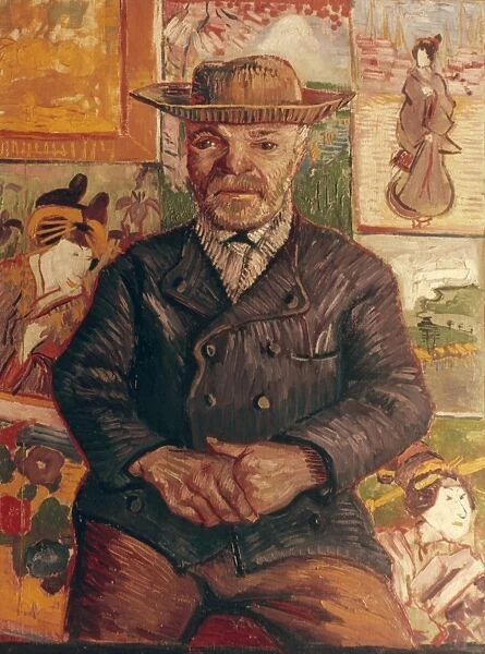 VAN GOGH: PERE TANGUY, 1887. Oil on canvas by Vincent Van Gogh