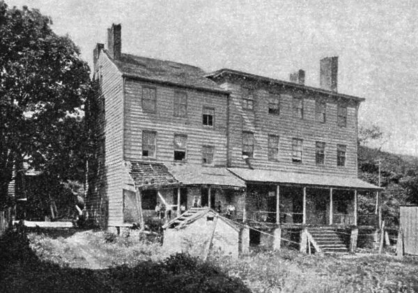 VANDERBILT HOTEL, 1892. The Old Vanderbilt Hotel in New Brunswick, New Jersey. Photograph