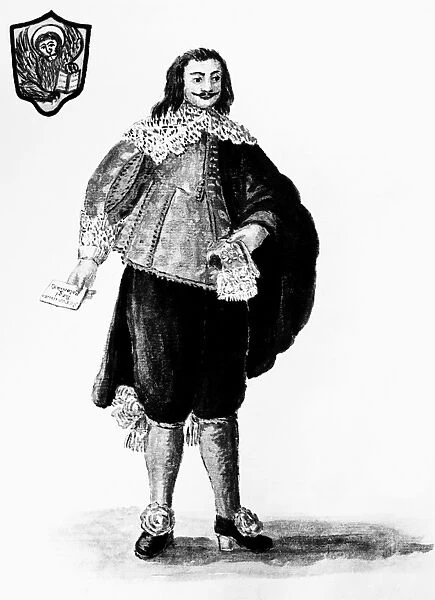 VENETIAN MAN, 18th CENTURY. A Venetian citizen