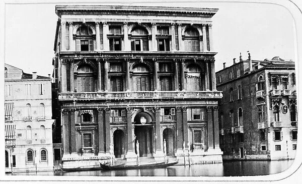 VENICE: PALAZZO GRIMANI. Exterior view of the Palazzo Grimani, Venice. Photograph