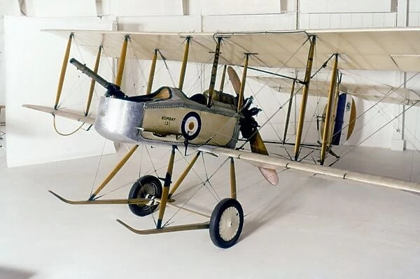 Vickers F. B. 5 Gunbus was the first operational British aircraft purpose-built for air-to-air combat, making it debatably the worlds first true fighter aircraft, c1917