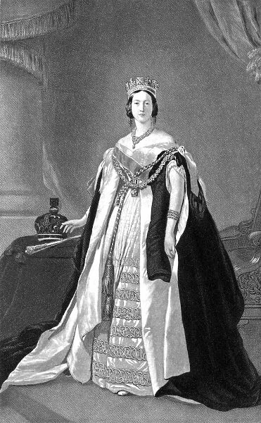 VICTORIA (1819-1901). Queen of Great Britain, 1837-1901