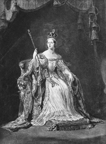 VICTORIA OF ENGLAND (1819-1901). Queen of Great Britain, 1837-1901