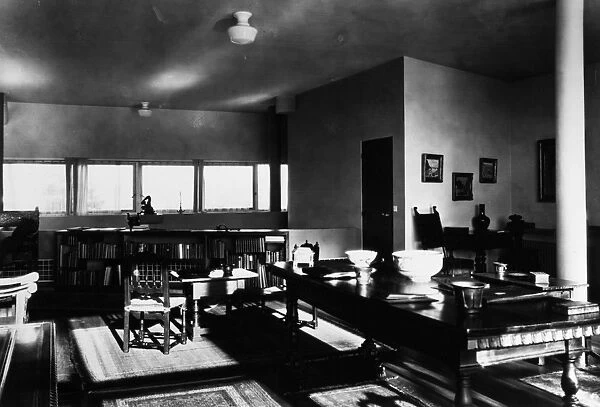 VILLA STEIN, 1927. Interior of Villa Stein, home of Michael and Sarah Stein (brother