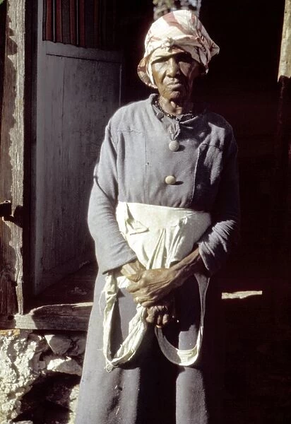 VIRGIN ISLANDS: FARMER, 1941. Borrower in the Farm Service Agency loan program, St