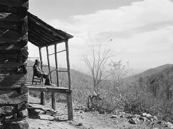 VIRGINIA: CORBIN HOLLOW, 1935. View of Corbin Hollow, Shenandoah National Park