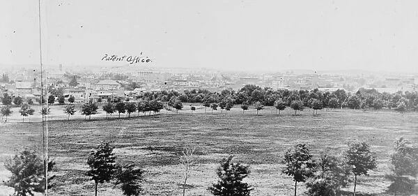 WASHINGTON, D. C. 1865. Panoramic view of Washington, D