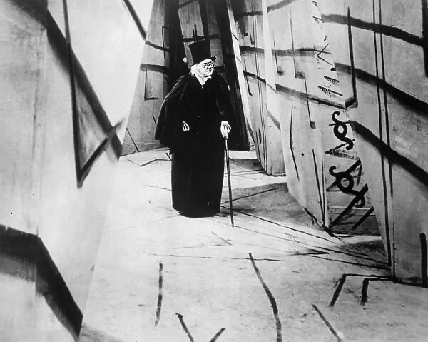 Werner Krauss in the title role of the 1919 motion picture The Cabinet of Dr. Caligari