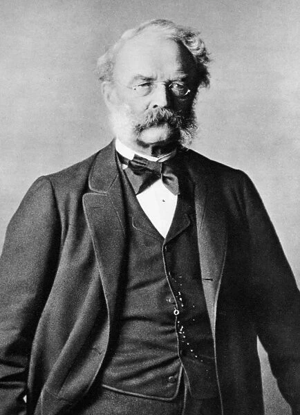 WERNER VON SIEMENS (1816-1892). German electrical engineer and industrialist