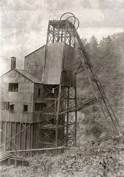 WEST VIRGINIA: COAL MINE. The tipple and elevator which leads down to the mine