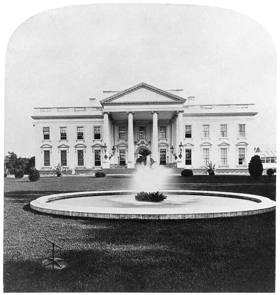 WHITE HOUSE, c1900. North front of the White House in Washington, D. C. Photograph