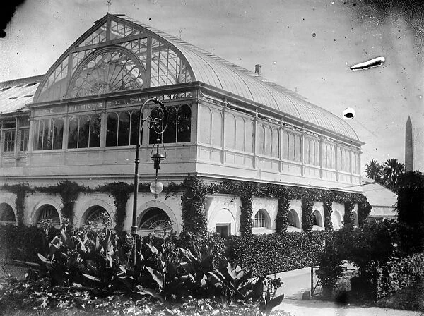 WHITE HOUSE: CONSERVATORY. The conservatory at the White House, Washington, D. C. c1902