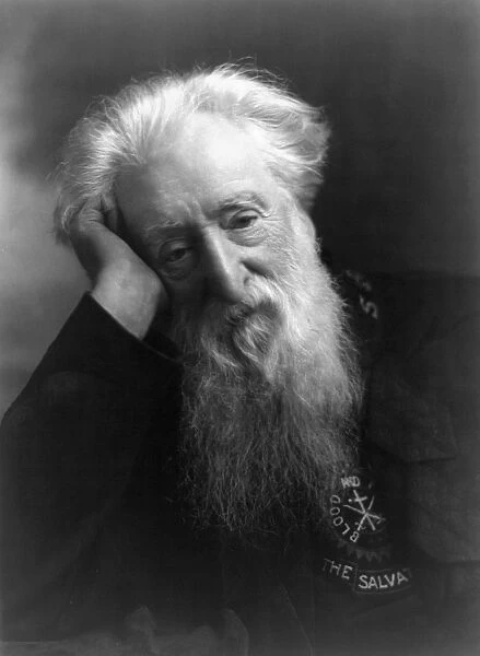 WILLIAM BOOTH (1829-1912). English religious leader and founder of Salvation Army. Photograph, c1907