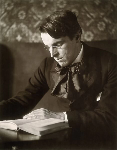 WILLIAM BUTLER YEATS (1865-1939). Irish poet and dramatist. Photographed in 1904