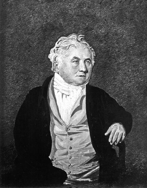 WILLIAM COBBETT (1763-1835). English political journalist and essayist. Watercolor by an unknown artist