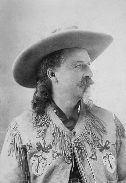 WILLIAM F. CODY (1846-1917). William Frederick Cody. Known as Buffalo Bill. American frontiersman and showman