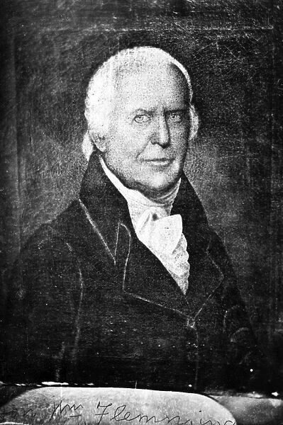 WILLIAM FLEMING (1736-1824). American lawyer, jurist and judge