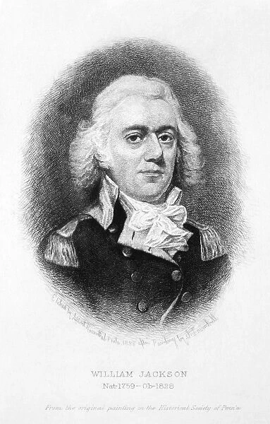 WILLIAM JACKSON (1759-1828). American soldier