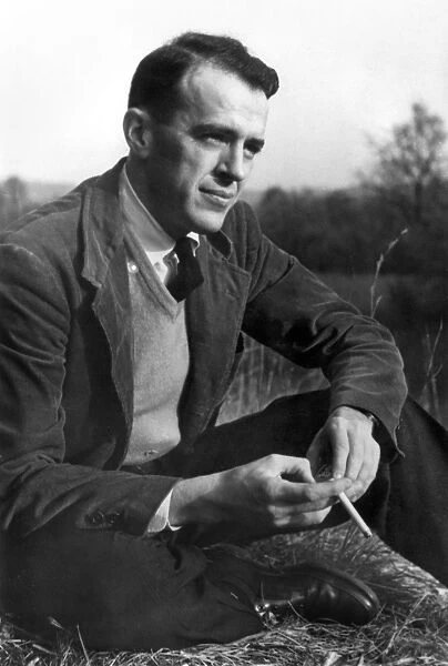 WILLIAM K. MAXWELL. (1908-2000). William Keepers Maxwell, Jr. American novelist, short-story writer and editor. Photograph, c1945