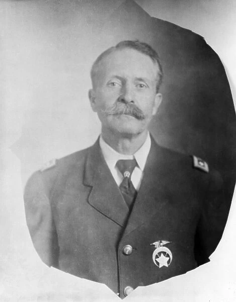 WILLIAM M. TILGHMAN (1854-1924). American lawman. Photographed c1910