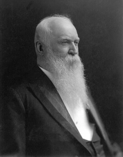 WILLIAM MORRIS STEWART (1827-1909). American lawyer and legislator. Photographed in 1900