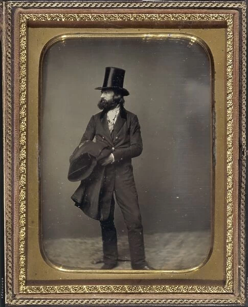 WILLIAM SIDNEY MOUNT (1807-1868). American painter. Daguerreotype, c1855