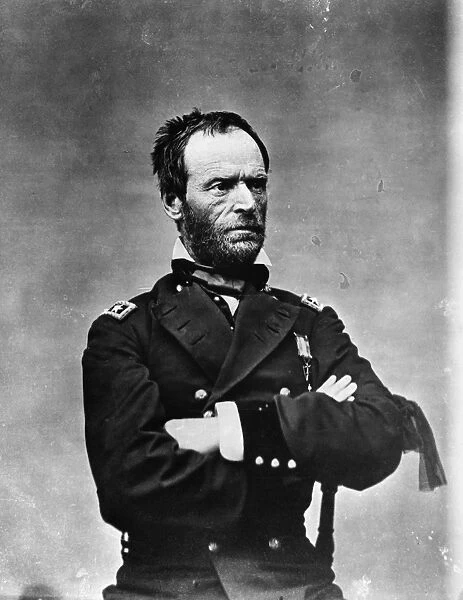 WILLIAM TECUMSEH SHERMAN (1820-1891). American army commander. Photographed in May 1865