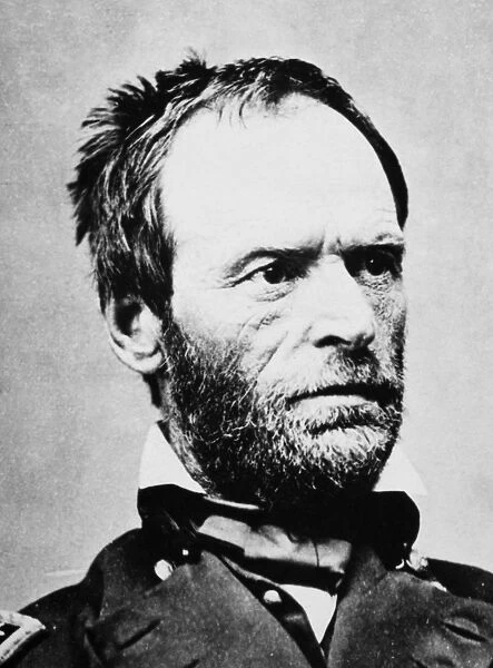 WILLIAM TECUMSEH SHERMAN (1820-1891). American army commander. Photographed during the American Civil War