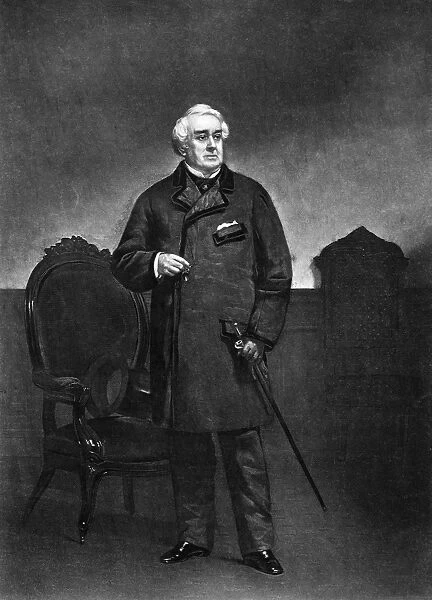 WILLIAM WILSON CORCORAN (1798-1888). American financier and philanthropist. American gravure