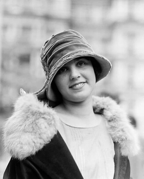 WOMAN, 1923. Portrait of Miss Lorraine Bunch. Photograph, 1923
