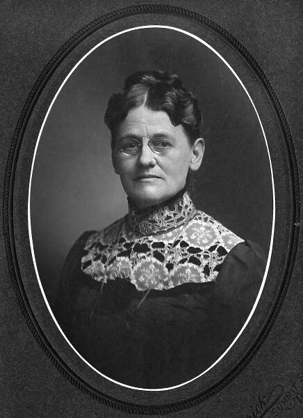 WOMAN, c1900. Portrait of a woman, possibly Sarah D. Winans of Toledo, Ohio. Photograph