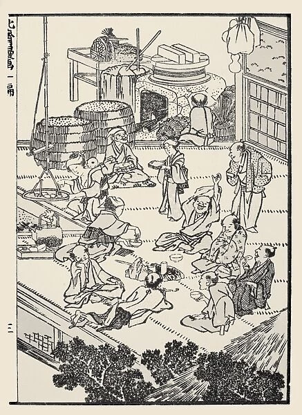 Woodblock print by Katsushika Hokusai