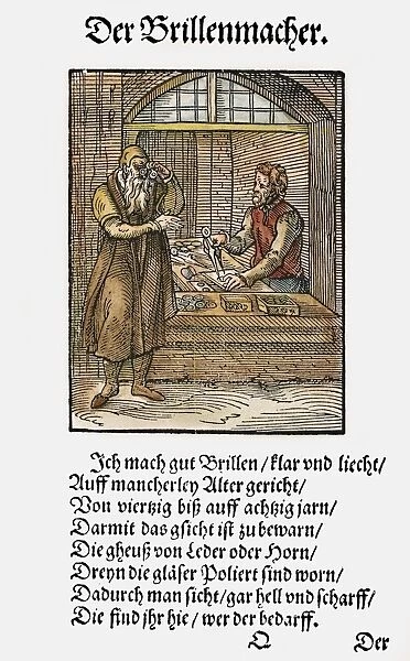 Woodcut, 1568, by Jost Amman