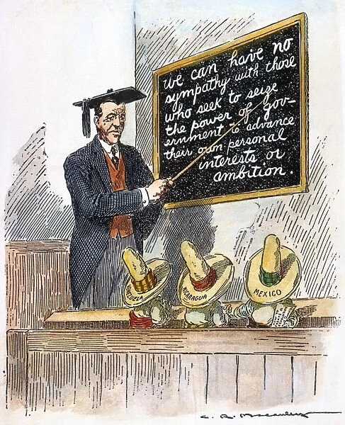 Woodrow Wilson Cartoon