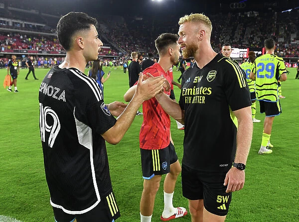 Arsenal FC's Victory at the 2023 MLS All-Star Game: Celebrating with Gabriel Martinelli and Sam Wilson