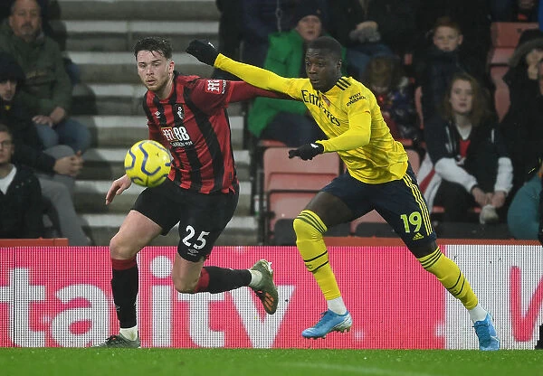 Pepe vs Simpson: Intense Battle in the Premier League - AFC Bournemouth vs Arsenal FC
