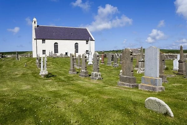 St Peter`s Church in Skaill Bay, Orkney, Scotland