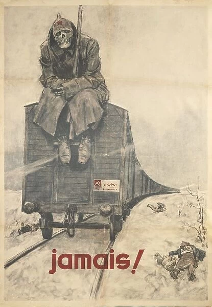 Anti-Bolshevik propaganda poster from World War I