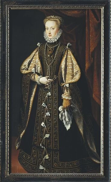 Austria, Vienna, Portrait of Anna of Austria (1549 - 1580), Queen consort of Spain and Portugal
